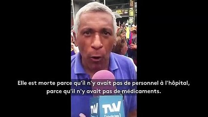 "Tu as tué ma femme. Tue-moi aussi" : le cri de désespoir d'un Vénézuélien contre le président Nicolás Maduro