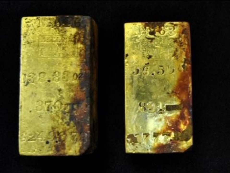 Encuentran 1,3 millones de dólares en oro en un barco hundido hace 157 años