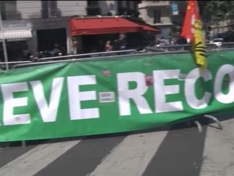 Segundo día de huelga de trenes en París