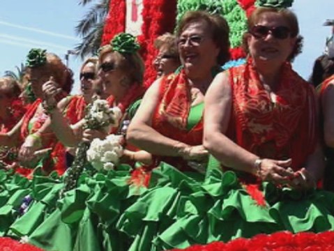 Batalla de flores en Córdoba