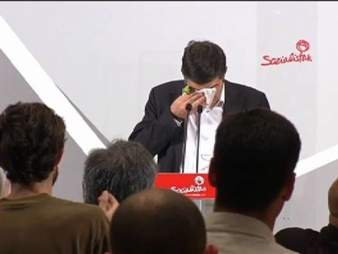 Las lágrimas de Patxi López