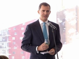 El Príncipe brinda "por Cataluña y por España" con Artur Mas