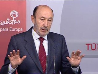 Rubalcaba: "En materia de compatibilidades el señor Cañete es un hacha"