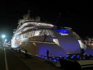 Uno de los yates más lujosos del mundo hace escala en Algeciras