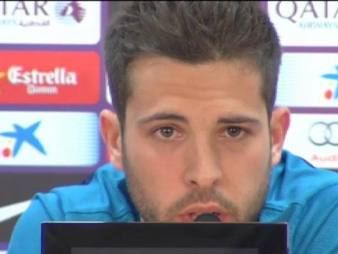 Es vital ganar en el campo del Madrid , Jordi Alba