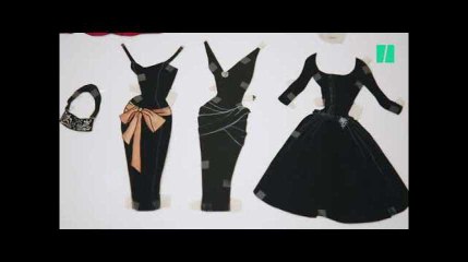 Quand le jeune Yves Saint Laurent dessinait des vêtements pour ses "paper dolls"