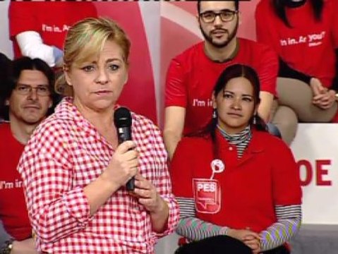 Elena Valenciano: Estamos pasando una de las mejores páginas de la historia de España