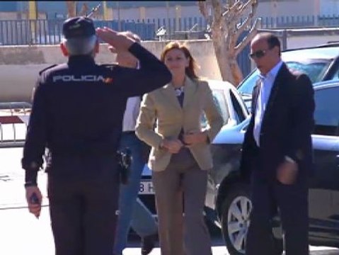 Cospedal y Pons visitan la valla de Melilla