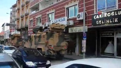 - Sınıra zırhlı araç sevkiyatı