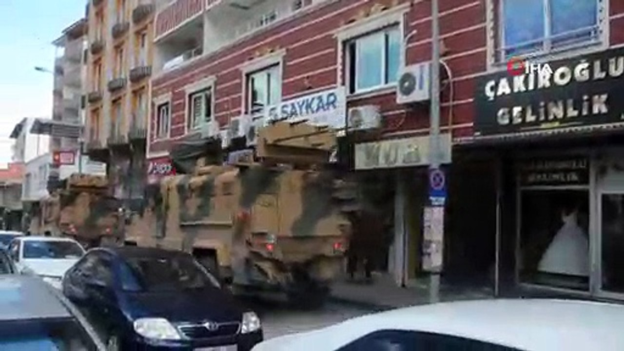 - Sınıra zırhlı araç sevkiyatı