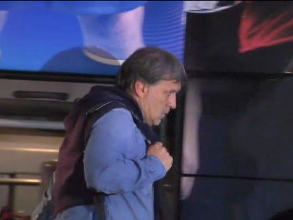 Los jugadores del Tata Martino concentrados para el partido contra el Manchester City