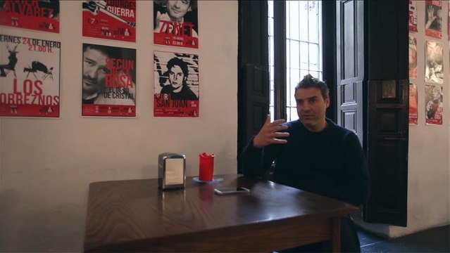 Alberto San Juán. Socio de Teatro del Barrio y director de Marca España