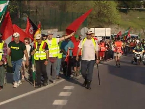Las marchas de la dignidad, a las puertas de Madrid