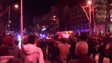 22M Batalla campal tras la Marcha de la Dignidad