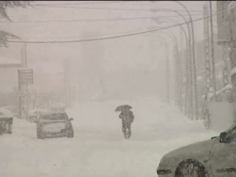 Alerta en Asturias por el temporal de nieve