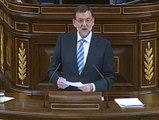 Enfrentamiento entre Mariano Rajoy y Rosa Díez