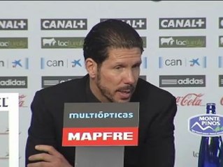Simeone: "Nos sorprendieron en el primer tiempo y no nos encontramos"