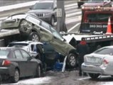 Fallece un conductor en un choque en cadena en Denver