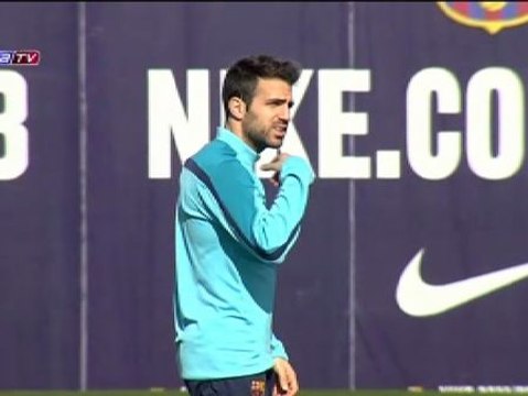 El Barça prepara el partido del domingo ante el Almería