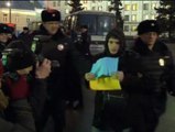 Manifestaciones en Rusia por la intervención en Ucrania