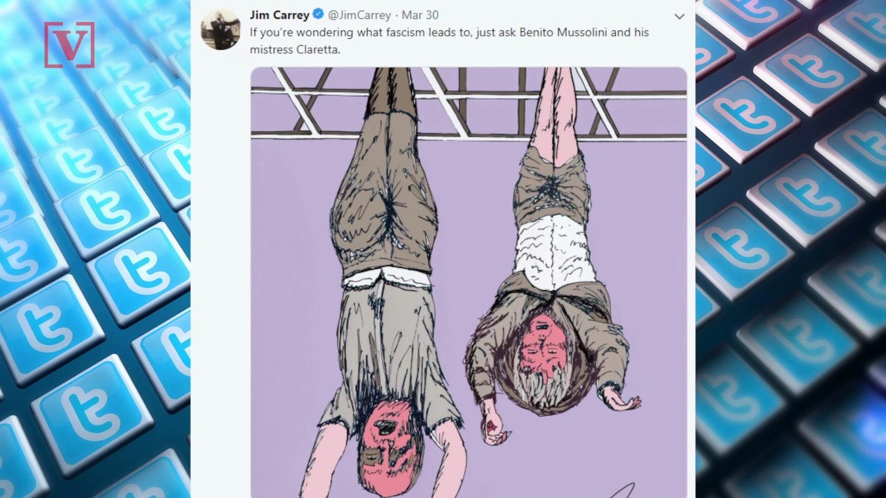 Mussolini’s Granddaughter Starts A Twitter War With Jim Carrey
