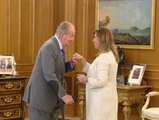 El Rey recibe en Zarzuela a Susana Díaz