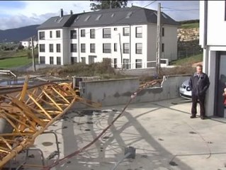 Los destrozos del temporal