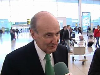 Roca a su salida del Prat: "Todo va muy bien"