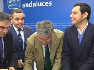 Moreno Bonilla formaliza su candidatura para presidir el PP-A