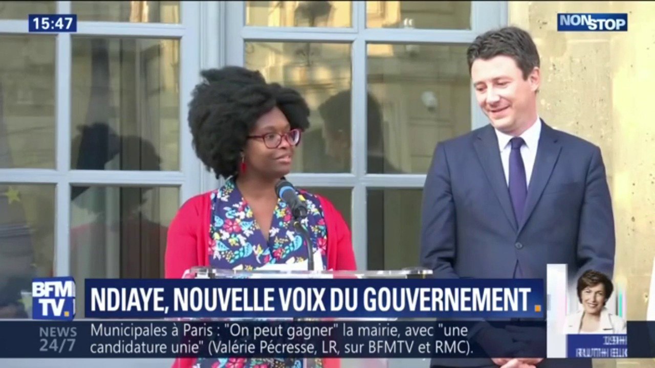 Qui est Sibeth Ndiaye, nouvelle porte-parole du gouvernement ?