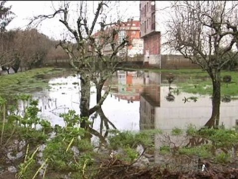 En Galicia pendientes del desbordamiento de los ríos