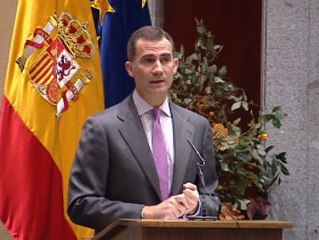 El Príncipe subraya que la "transparencia" ha de ser eje fundamental en la política