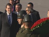 Arranca la visita de Rajoy en Ankara con un homenaje al primer presidente de Turquía