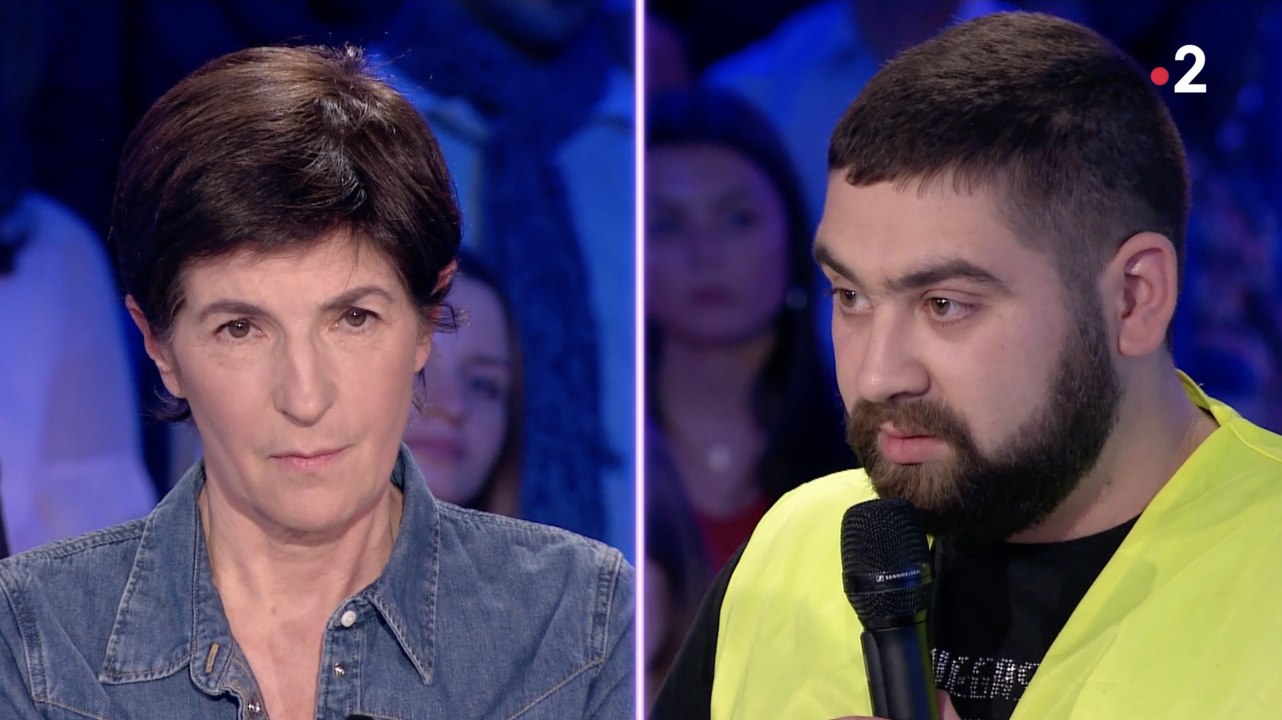 Un gilet jaune s'oppose à Christine Angot (ONPC) - ZAPPING TÉLÉ DU 01/04/2019