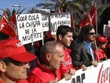 Multitudinarias manifestaciones en Alicante y Valencia contra el ERE de Coca Cola
