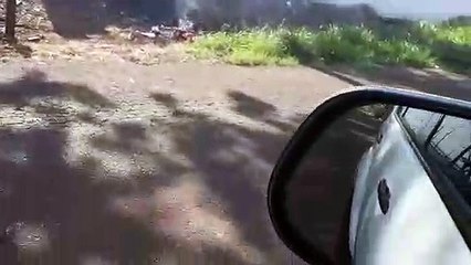 Queimadas na Expovel prejudicam moradores do Santos Dumont