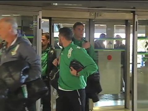 El Betis parte camino a Vigo