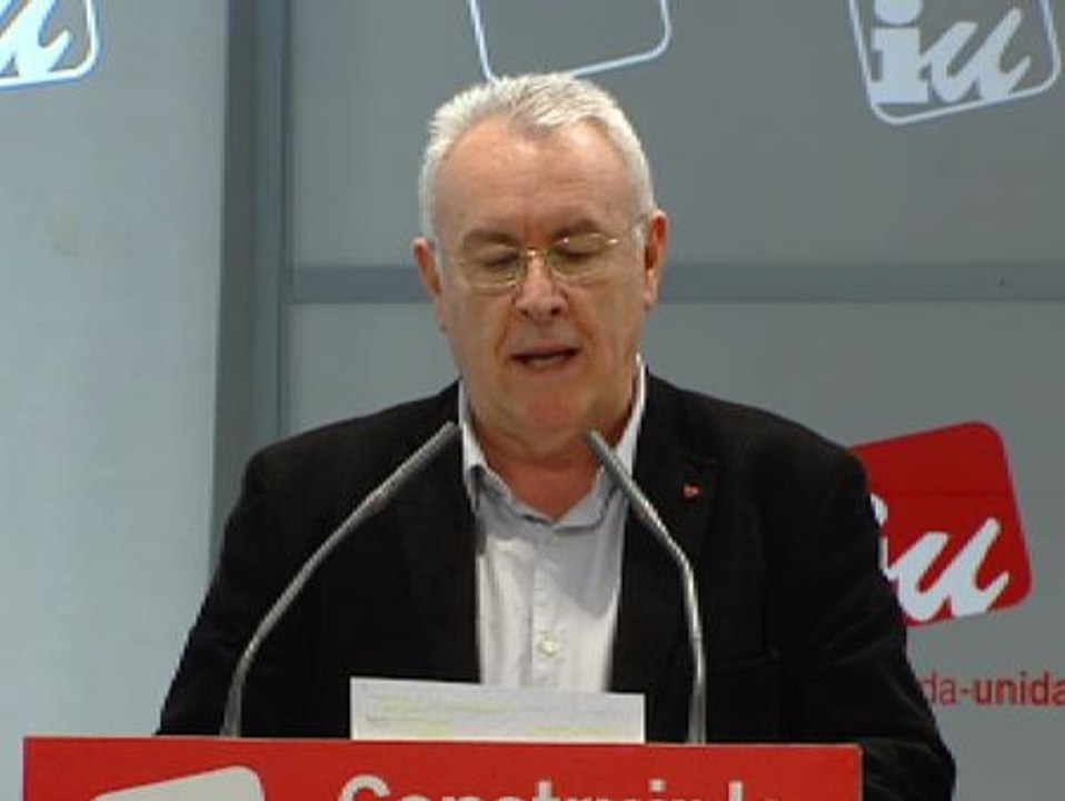 Cayo Lara: "La estrategia de la defensa ha sido proteger a la Corona"