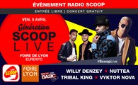 Génération SCOOP Live : retour dans les années 2000 avec Nuttea, Willy Denzey et Tribal King sur la scène de la Foire de Lyon