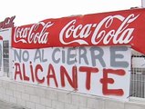 Los trabajadores de Coca-Cola en Alicante inician una huelga indefinida
