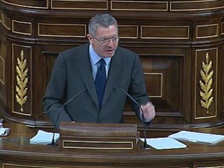 Gallardón:"Siempre hay que defender al más débil"