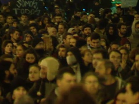 La concentración en apoyo al Gamonal en Madrid acaba con incidentes