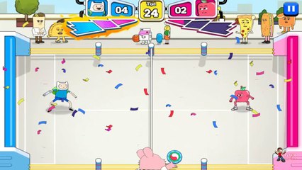 Which is Wins Finn Or Vilgax Boss ??? in Amazing World of Gumball: Super Disc Duel II﻿