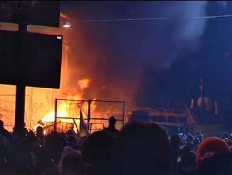 Decenas de heridos en la manifestación contra las leyes de Yanukóvich