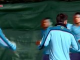 El Barça entrena con normalidad