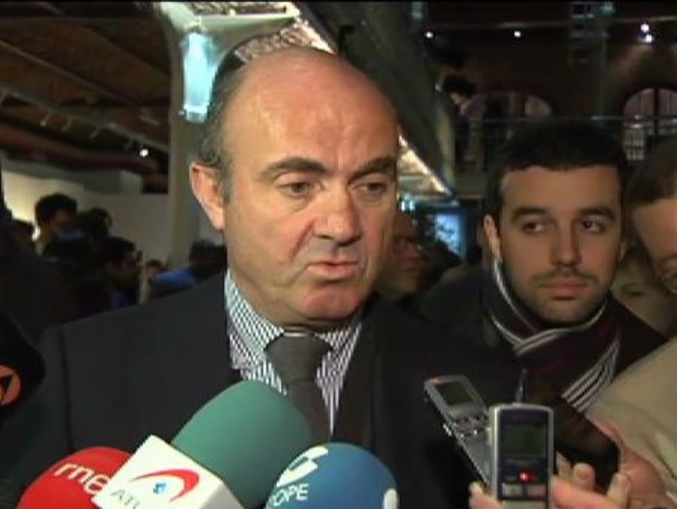 Luis de Guindos se disculpa: "No me refería a nadie"
