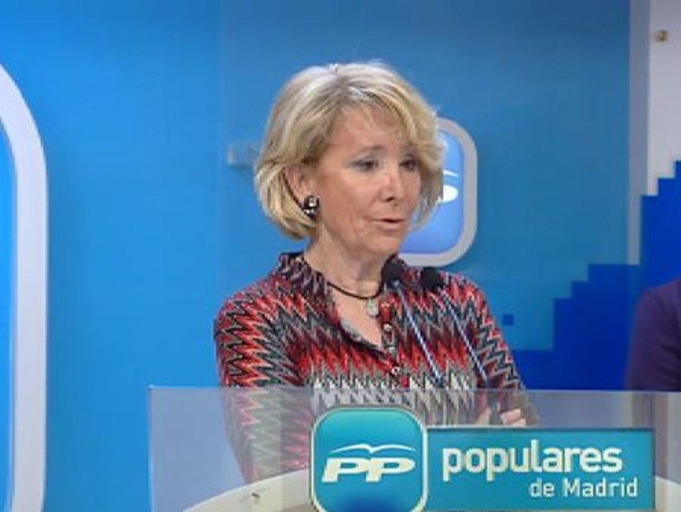 Aguirre: "Si existe un garaje en la Audiencia de Palma me parecerá estupendamente que la infanta entre por el garaje"