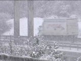 Problemas en las carreteras del norte a causa de la nieve