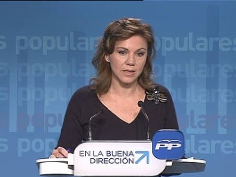 Cospedal: Tanto López del Hierro como yo hemos actuado dentro de la legalidad