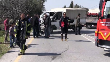 Trafik kazası: 2 yaralı - MANİSA